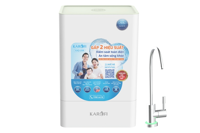 Máy lọc nước RO Karofi KAQ-U98 10 lõi